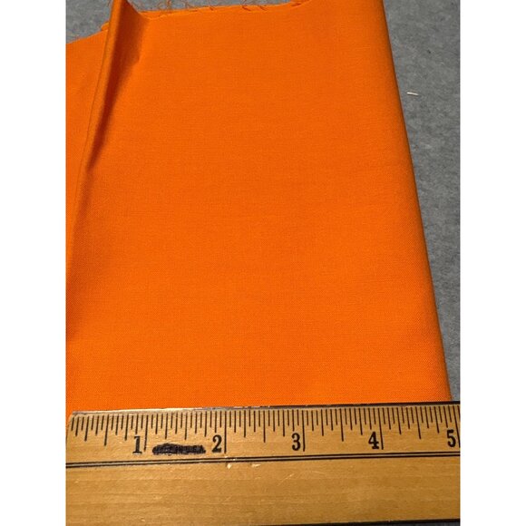 Bright Orange Cotton Fabric 1/2 yard X 45" for Sewing Quilting & Crafts - Picture 3 of 4